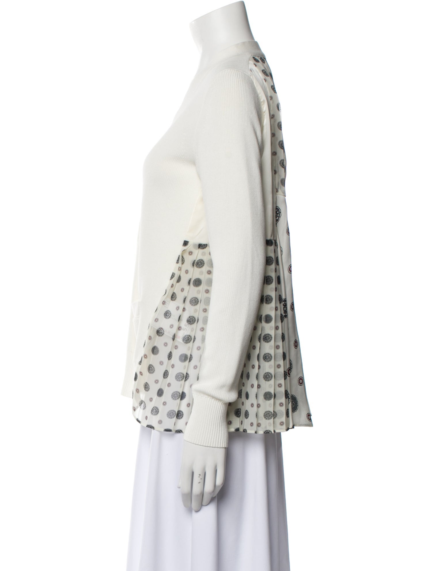 Sacai V-Neck Sweater